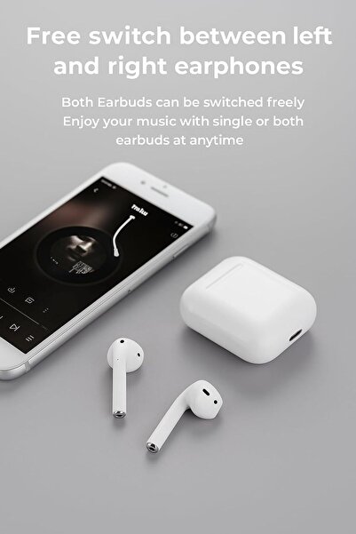 Joyroom Wireless Bluetooth Earbuds, Hi-Fi Stereo, Noise Cancelling, Sweatproof, Long Battery Life, T