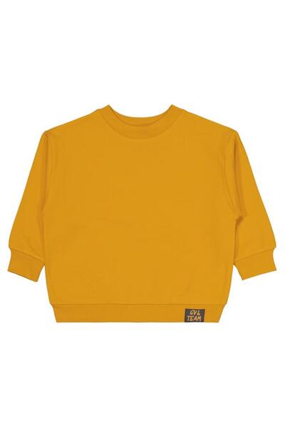 Civil Boys Cvl Team Labelled 2-5 Years Old Sweatshirt - Mustard 5-6 Years Old