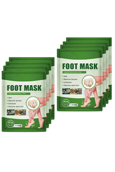 HOZRO Set 8 Masti Exfoliante pentru Picioare Tip Soseta SELLING DEPOT, Indeparteaza Pielea Moarta si Rasfa