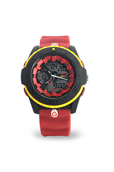 Galatasaray Analog-Dijital Kol Saati U13947 - GS ANAHTARLIK HEDİYELİ