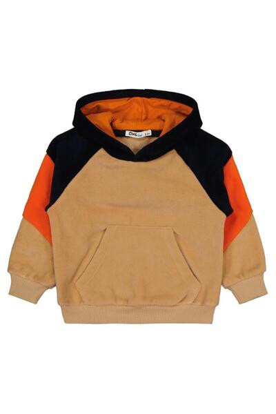 Civil Boys Piece Fleece 2-5 Years Old Sweatshirt - Beige 3-4 Years Old