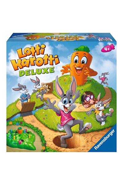 RAVENSBURGER Lotti Karotti Deluxe - desková hra, vícebarevná, 4 roky