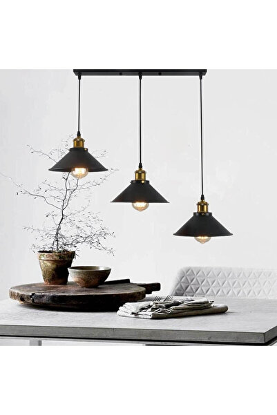 AB Luxury Concept Corp de iluminat retro industrial cu pandantiv, 3pendants, ...