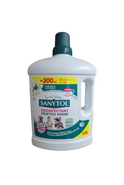 Sanytol clothing disinfectant White Flowers 1.2 L + 300 mL (33 washes)