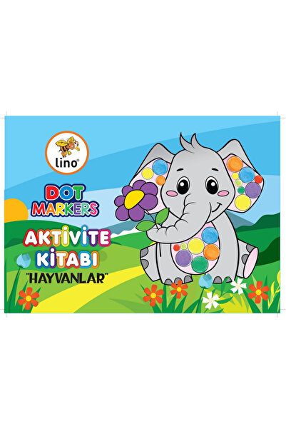 Lino Dot Markers Coloring Book - Animals