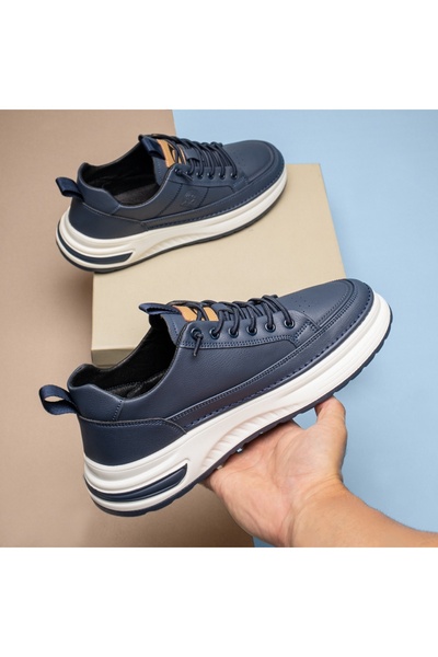 BMoD Men's blue casual shoes with elastic laces MOD13026
