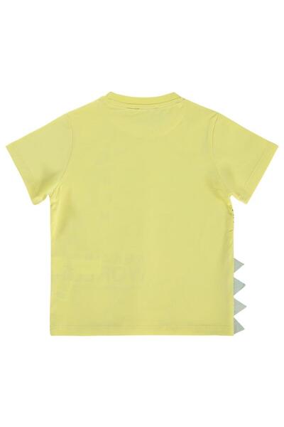 Civil Boys Dinosaur World Printed 2-5 Years Old T-Shirt - Yellow4-5 Years Old