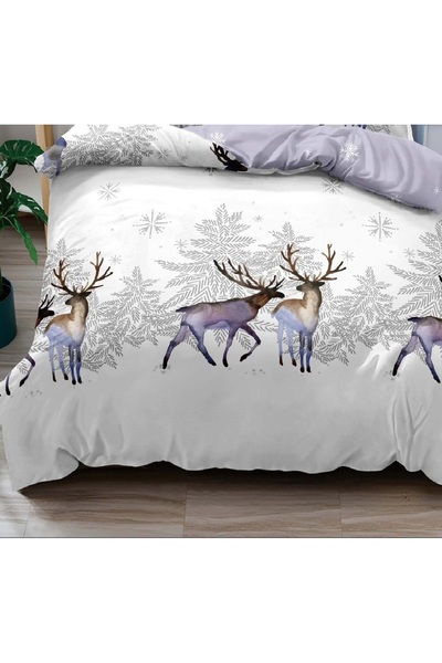 CHIRASO CHIRASO Bedding Set, Christmas Theme, FINET, Classic Sheet 155x230cm, Duvet Cover, 2 Pillowcases