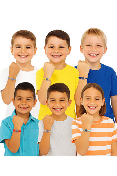 DODOMAR Deri bileklik ROBLOX 6lı paket Çift çıtçıtlı ayarlanabilir Pinyata İç...