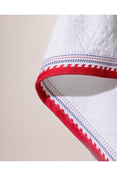 Madame Coco Perle 100% Cotton Bath Towel - White - 70X140 cm