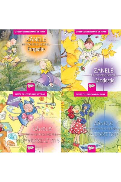 Editura Ars Libri Pachet Zanele 1 (4 titluri), Rosa M. Curto