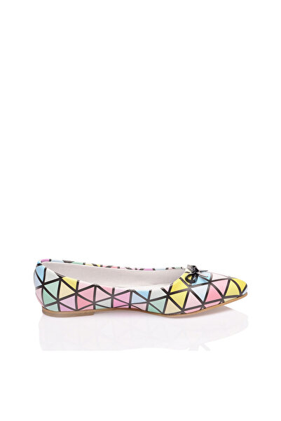 JustBow Colorful Printed Women's Ballerinas