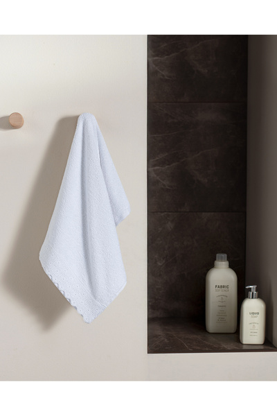 Madame Coco Аналіза 100% бавовняна рушник для обличчя - білий - 50x70 см