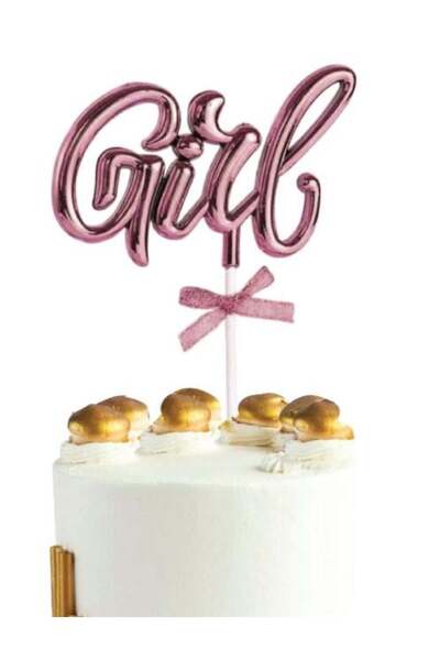 DODOMAR Διακοσμητικό στικ για τούρτα με γράμματα, χρώμιο, για πάρτι για τον χ...