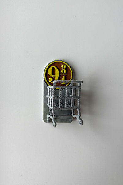 sin istanbul Harry Potter Trolley Buzdolabı Magneti