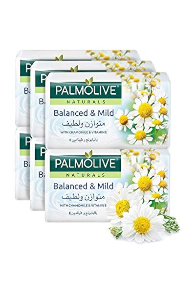 Palmolive Balanced & Mild Moisture Soap, 6 Pcs - 1020 gm