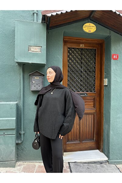 MODA Oversize Yarasa Kol Triko Kazak