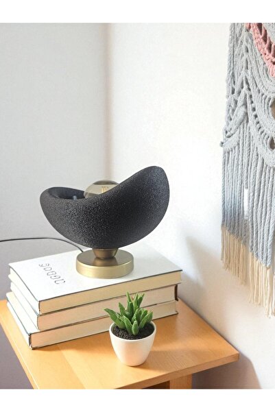 DNRYSL Moonlight Bohem Ay Formlu Lamba, Dekoratif Komodin Aydınlatması, Rustik Ampul Hediye 20x37cm.