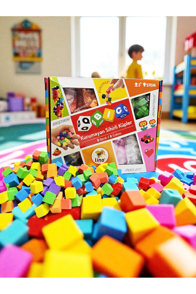 Lino Qbic Non-Drying Magic Cubes - 8 Colors