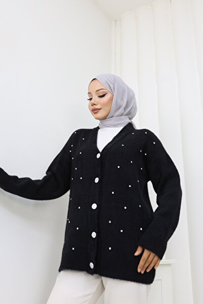 benguen Beyoğlu Stoned Beard Jacket H25308 Black