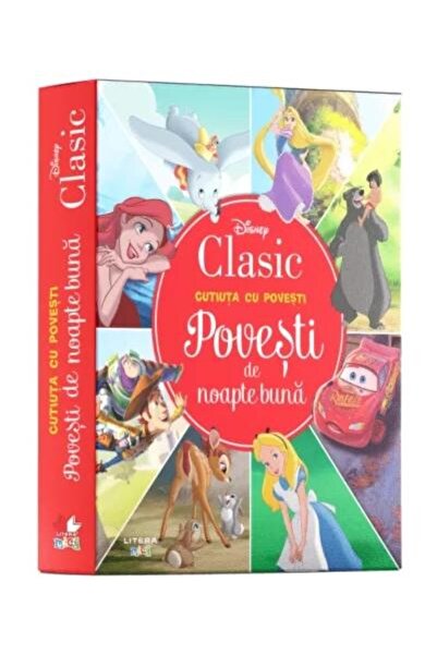 Editura Litera Cutiuta cu povesti. Disney Clasic. Povesti de noap