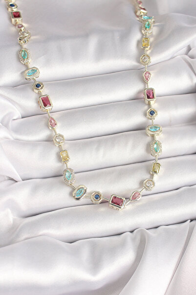 Skygo Brass Gold Color Zircon Stone Vip Series Women's Necklace - Tj-Bko10005