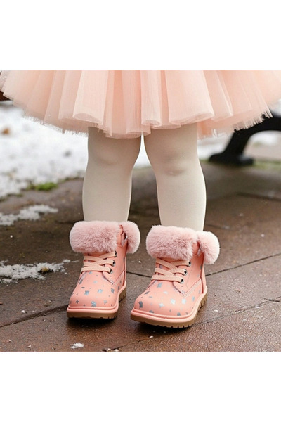 OEM Ghete imblanite pentru copii, piele ecologica, HD28-2