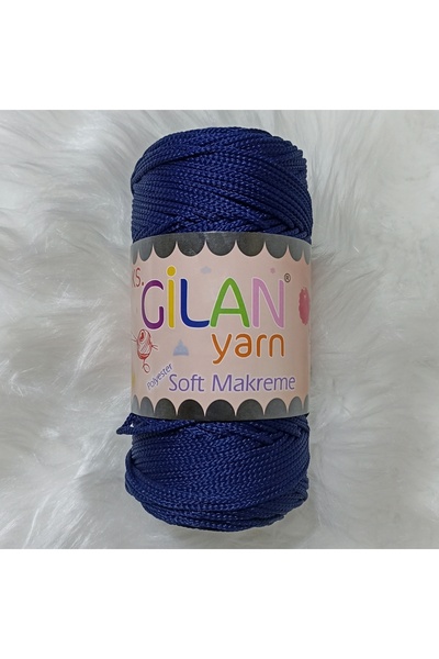 KS GİLAN Gilan Polyester Soft Makrome 250 gr 1217 Siyah