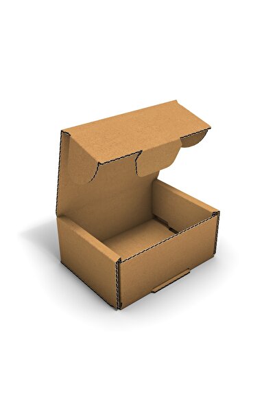 Fark Kutu Ondüle 9x6,5x3,8 cm Testliner E-Ticaret Kargo Gönderi Kutusu 25 Adet