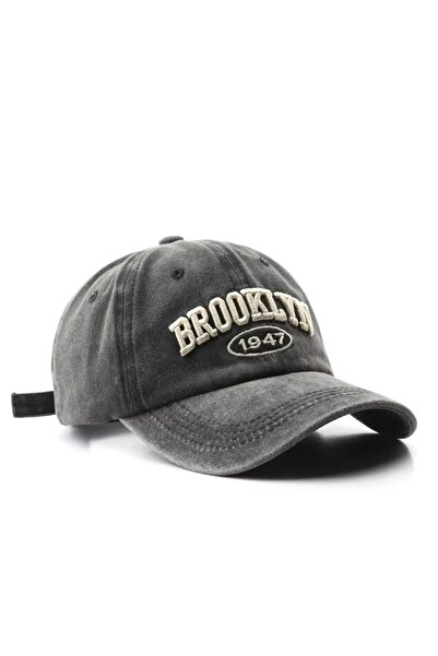 PICADİLİ Sapca pentru barbati, SP010, Gri inchis