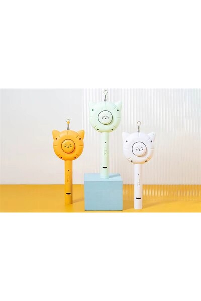 OEM 5-in-1 Interactive Cat Brush – Grooming, Play and UV Light | With Laser, Rod, LED