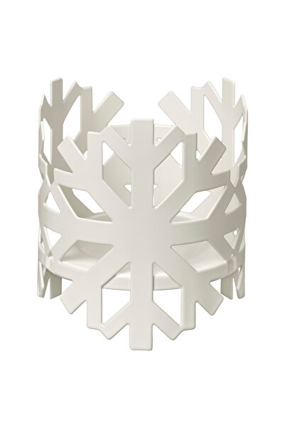 IKEA VINTERFINT Tealight holder, white, 8 cm