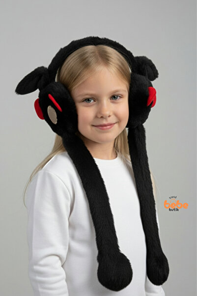 Trend Bebe Butik Căști de pluș cu urechi de iepure, cu sunete și urechi mobil...