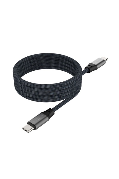 Other Cablu USB-C împletit magnetic FIXED 12m 240W Gri