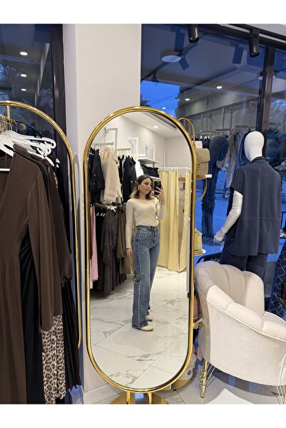 Bahar Zımba Detaylı Jean