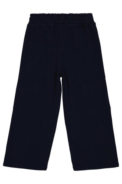 Civil Girls جيب جانبي كبير قطع من السراويل الرياضية للأعمار من 6 إلى 9 سنوات - أزرق داكن للأعمار من 7 إلى 8 سنوات