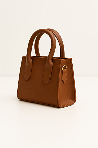 Nova Elegant Tan Mini Hand and Shoulder Women's Bag