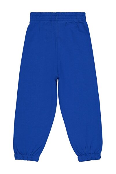 Civil Boys CVL Nakışlı Süs Bağcıklı 2-5 Yaş Eşofman Altı - Mavi 2-3 Yaş