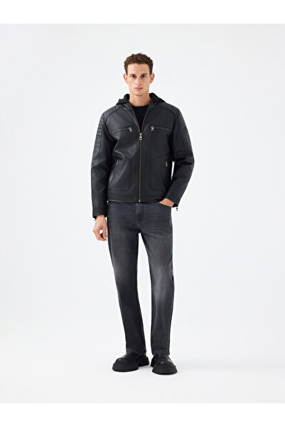 Loft Men's Leather Jacket Lf2040821