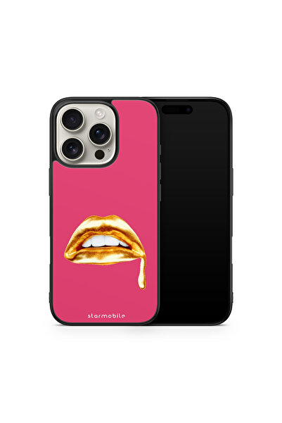 StarMobile Θήκη Golden Lips Apple iPhone Impact Ultra - iPhone 15 Plus
