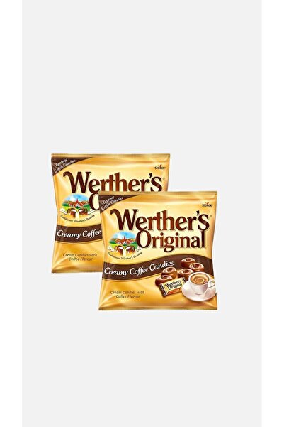 Werther's Original Creamy Coffee Candies ( Kremalı & Kahveli Sert Şeker ) 125gr x 2 Adet