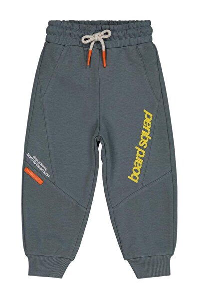 Civil Boys Board Squad Printed 2-5 Years Old Sweatpants - Gray4-5 Years Old