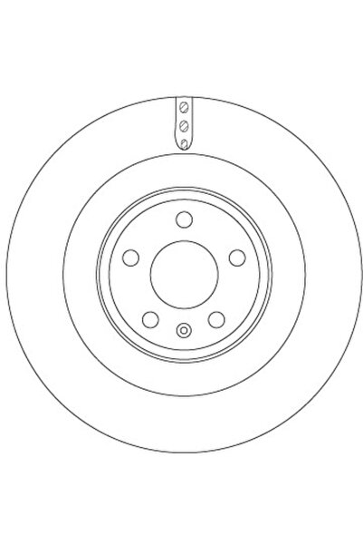 TRW Disc Frana Audi A6 C7/A7/A8 D4