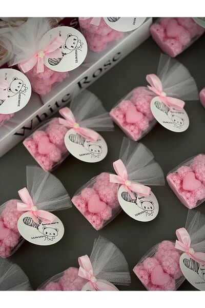 Phobia 10 Adet Bebek Doğum ve Mevlüt Hediyeliği – Yenidoğan, Doğum Günü, Hastane Çıkışı Mini Hediye Mum