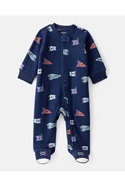 Carter's Baby Boy Fleece Jumpsuit Ctr-1T611710