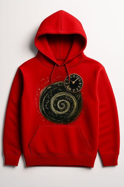 ADAMARA هودي Urban Comfort مصنوع من القطن بنسبة 100%