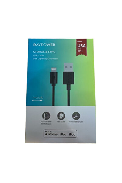 RavPower كيبل شاحن يو اس بي الى ايفون من شركة