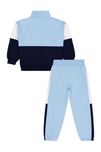 Civil Girls Kalp Nakışlı 6-9 Yaş Eşofman Takımı - Mavi 9-10 Yaş