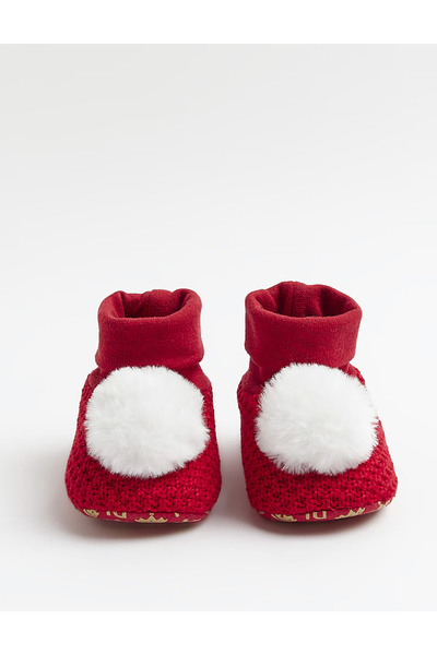River Island slippers, red