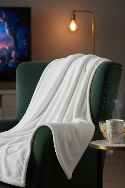 HRN Textile Polar Tv Blanket – Comfortable, Soft, and Easy-To-Clean Fabric